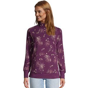 Women's Serious Sweats Mock Neck Sweatshirt mockneck size PXS XSP P2 P4 4P 2P